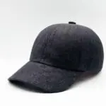 casquette en lin dessin chevron fabriquée en France