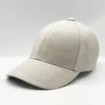Lino naturel, casquette en lin fabriquée en France