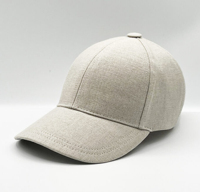 Lino naturel Lino naturel, casquette en lin fabriquée en France
