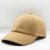 casquette en laine cachemire camel