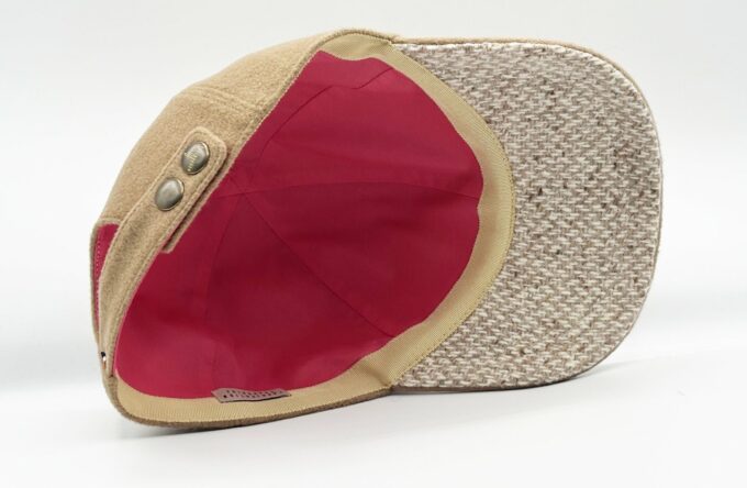 Casquette Kashmere marine made in France — Headoniste