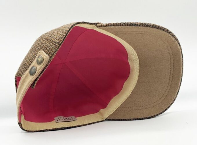 Casquette Kashmere marine made in France — Headoniste