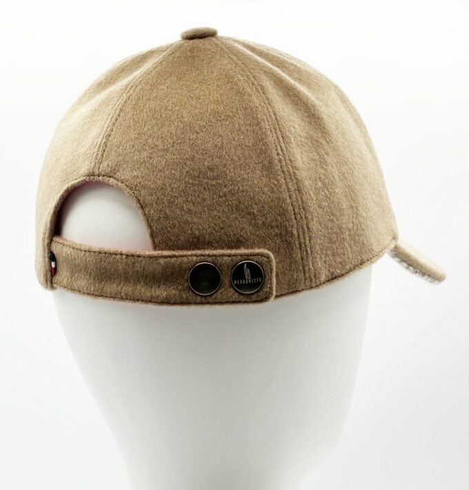 Casquette Kashmere marine made in France — Headoniste