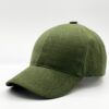 Lino vert pin casquette baseball en lin kaki fabriquée en france