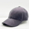 Lino gris souris casquette baseball en lin grise fabriquée en france