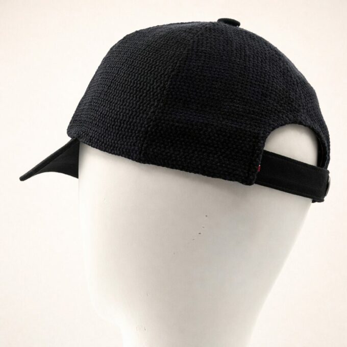 Casquette Sport chic noir made in France — Headoniste