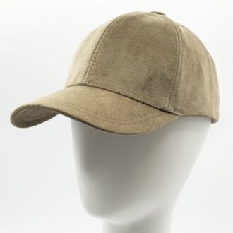 Casquette baseball baigevelours ras fabriquée en france