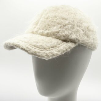 Casquette baseball en laine mohair fabriquée en France