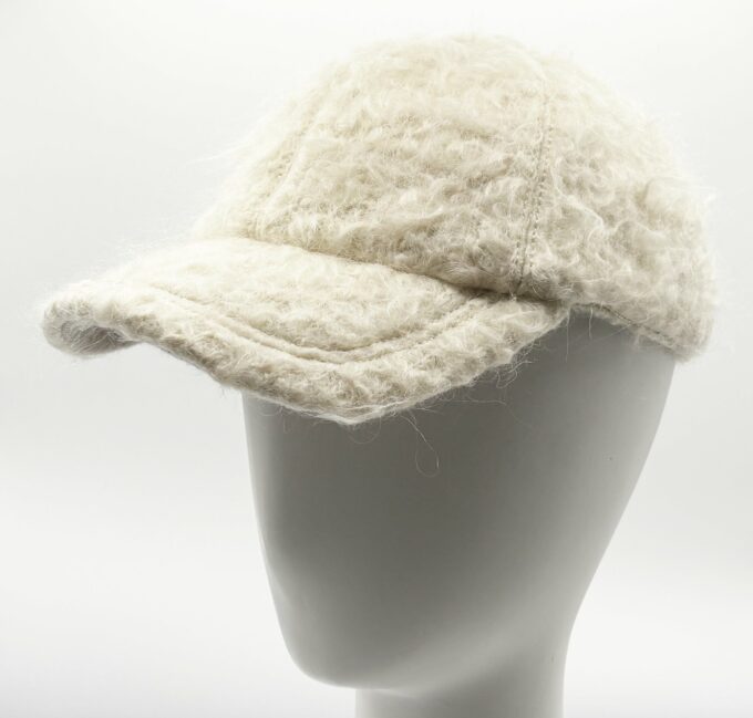 Mammouth Casquette baseball en laine mohair fabriquée en France