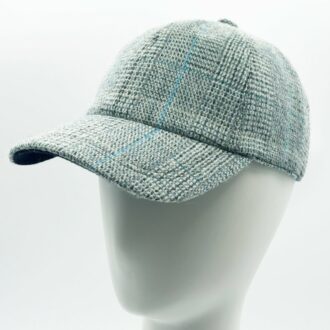 Casquette baseball en laine vierge design prince de galle fabriquée en france