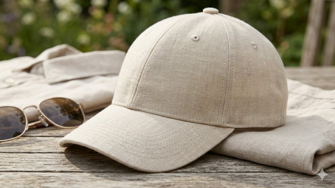 Linen Baseball Cap