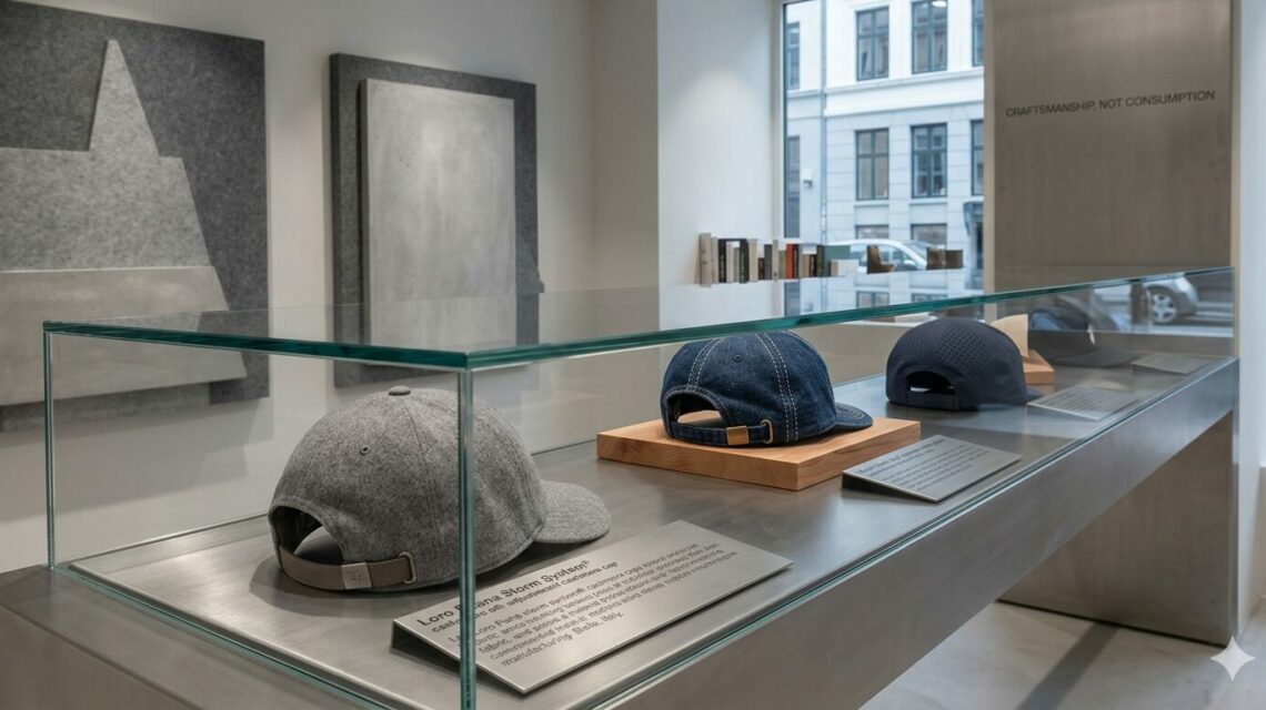 The luxury baseball cap market