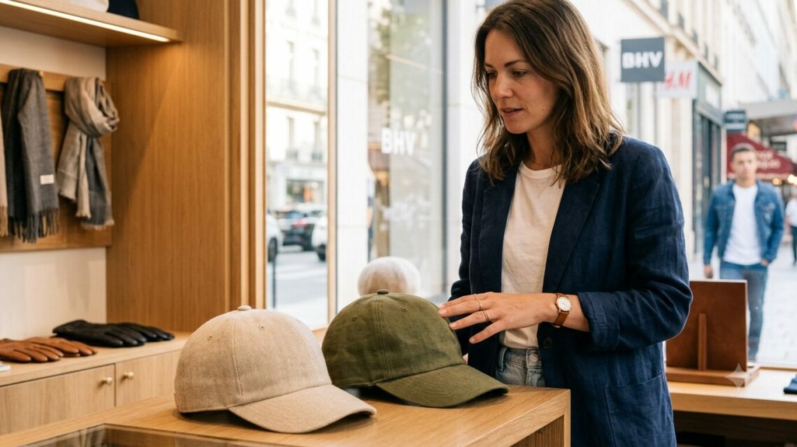 "Casquette made in France Headoniste, vendue au juste prix sans soldes"
